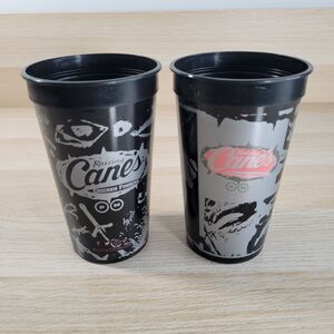 Post Malone Raising Canes Cup Lot Reusable Week 1 Collector Black First Cup